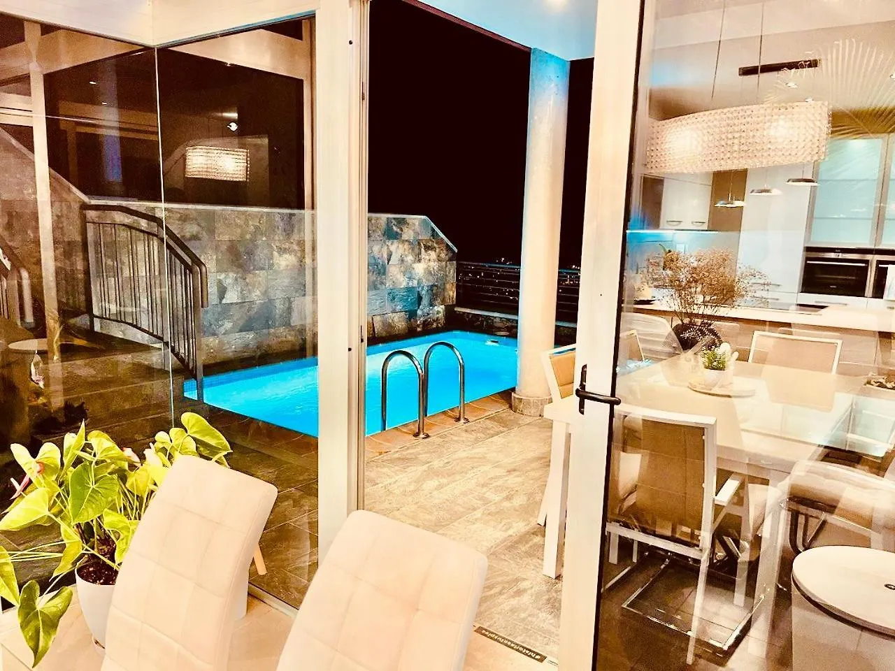 Villa Golden Horizon Con Piscina Privada Climatizada Santa Úrsula 0*,