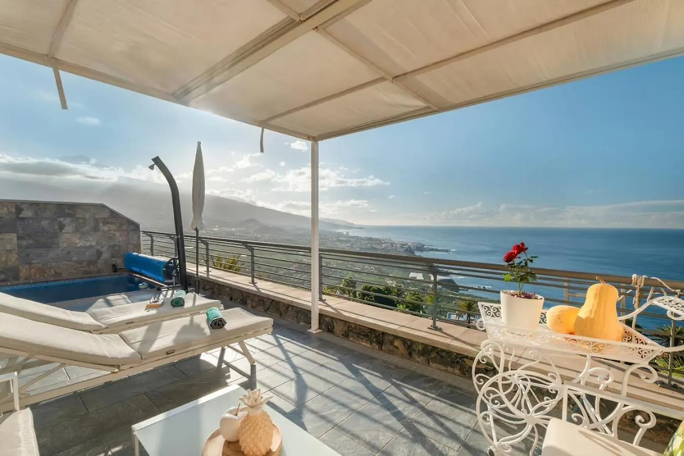 Villa Golden Horizon Con Piscina Privada Climatizada Santa Ursula
